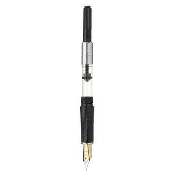 HERO 704 Fountain Pen Advanced 0.5mm Nib All-Steel Metal Fountain Pen Writing Signing Pen For Office