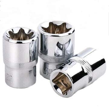 Hi-Spec 14pcs Chrome-Vanadium Steel Multifunctionl Ratchet Wrench Sockets Kit For Use in Impact Driv