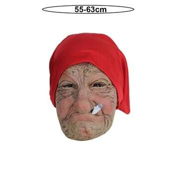 Halloween Horror Funny Latex Full Headdress Old Man Head Horror Mask Masquerade Supplies Party Props