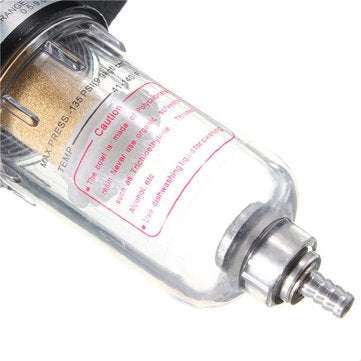G1/4" In line Air Compressor Filter Regulator Gauge Trap Oil Water Regulator
