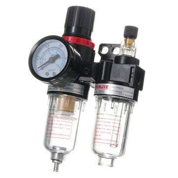 G1/4" In line Air Compressor Filter Regulator Gauge Trap Oil Water Regulator