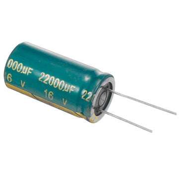 Geekcreit 5PCS 16V 22000uf High Frequency Low Resistance Switching Power Supply Aluminum Electrolyti