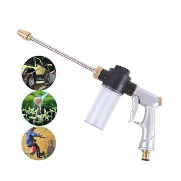 High Pressure Foam Water Washer Lance Spray Tool Washer Cleaner Washing Car Watering Flowers Adjusta