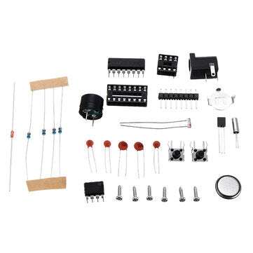 Geekcreit Colorful Digital Clock Electronic Production Kit DIY Parts Component Kit Electronic Watc