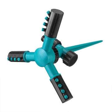 Garden Sprinkler 360 Rotating Adjustable 3 Arms Lawn Gardening Watering System
