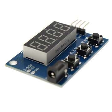 HX711 DC 3.3V 5V 4Bit Pressure Sensor Weighing Electronic Scale Module Red Digital Tube Display Scre