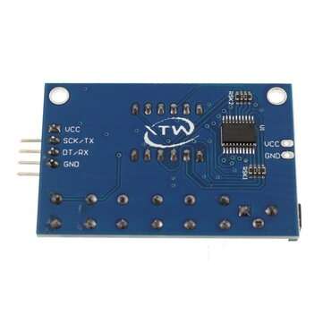 HX711 DC 3.3V 5V 4Bit Pressure Sensor Weighing Electronic Scale Module Red Digital Tube Display Scre