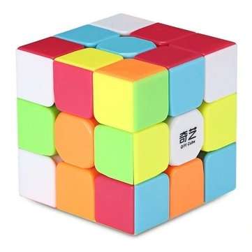 QiYi Warrior W Magic Cube 3 x 3 x 3 Speed Magic Cube Puzzle Finger Toy Intellgence Development Cube