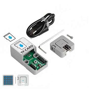 M5Stack ATOM TF-Card Kit TF card Reader Data Saving File Reading Writing Self Elastic Slot