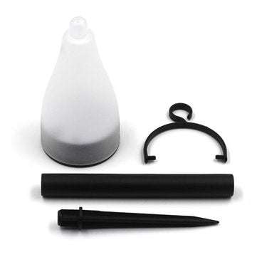 Garden Solar Power Colorful Changing LED Light Courtyard Lawn Path Stake Decoration Lamp