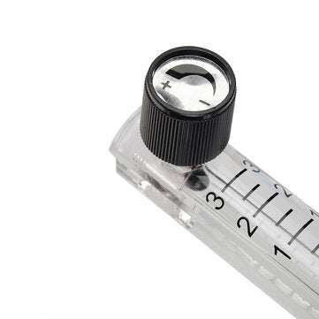 LZQ-2 3LPM Plastic Air Flow Meter With Control Valve Connector