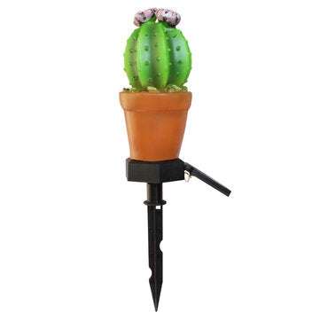 Garden Light Outdoor Solar Lights Waterproof Led Ground Lamp Simulation Pineapple Cactu... (TYPE: B)