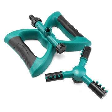 Garden Lawn Sprinkler 360-degree Rotary Automatic Irrigation Watering System Leak Free Large Area