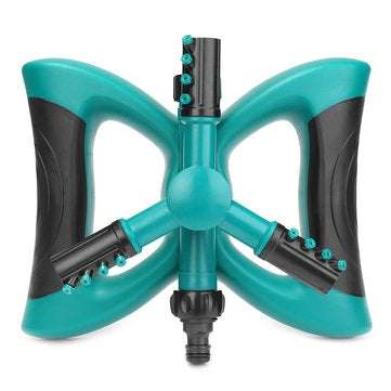 Garden Lawn Sprinkler 360-degree Rotary Automatic Irrigation Watering System Leak Free Large Area