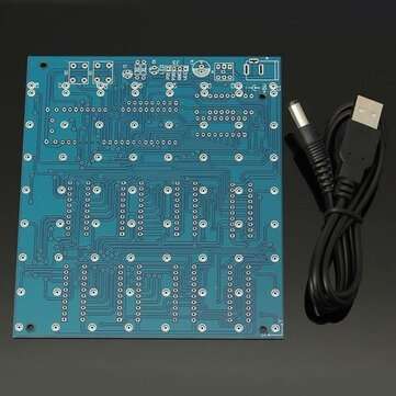 Geekcreit 8x8x8 LED Cube 3D Light Square Blue LED Flash Electronic DIY Kit