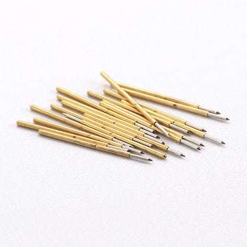 P50-B Nickel Plated Test Probe Length 16.35mm Electronic Spring Detection Needle 100 Pcs / Package P
