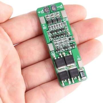 HX-3S-FL20 3S 12V 12.6V 15A Li-ion Li Battery 18650 Charger Protection Board with Overcharge and Ove