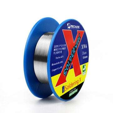 MECHANIC 50g 0.5/0.6mm Rosin Core Lead-Free Solder Wire 138 Real Low Melting... (DIAMETER: 0.6MM)