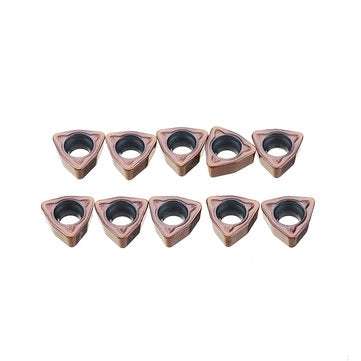 Machifit 10pcs WCMX030208 Carbide Insert Drill Blade WCMX Milling Inserts for U-drill