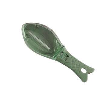 Plastic Fish Scale Scraping Knife With Cover Kitchen Fish Scales Scrapers Phosphorus ... (NUMBER: 2)