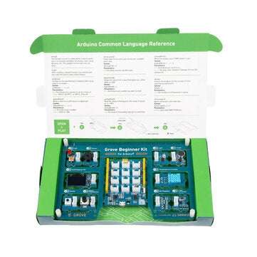 Grove Beginner Kit All-in-one with 10 Sensors and 12 Projects UNO Compatible Module Board ATmega320p