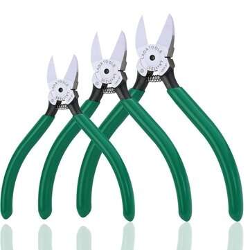 LAOA 6 inch CR-V Plastic Pliers Jewelry Electrical Wire Cable Cutters Cutting Side Sni... (TYPE: #1)