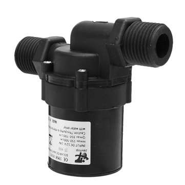Mini Solar DC 12V-24V 700L/H Hot Water Circulation Brushless Motor Pump Washing