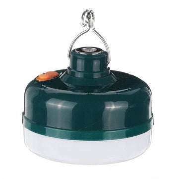 LUSTREON 12W 24 LED USB Rechargeable Camping Light Bulb Portable Magnet Emergency Lamp for Outdoor