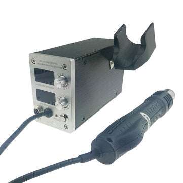 KSGER STM32 OLED T12 Temperature 2 in 1 Hot Air Dryer Digital Rework Soldering Station Solder Iron