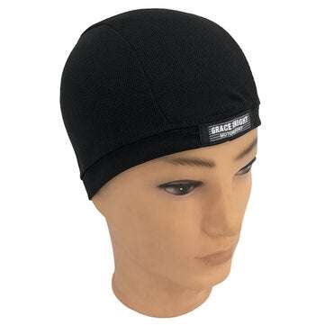 Grace Knight Quick Dry Hat Breathable Half Round Helmet Inner Cap Unisex Motorcycle Moisture Wicking