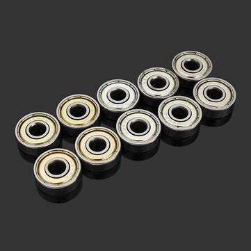 Machifit 10pcs 626ZZ 6x19x6mm Steel Sealed Shielded Deep Groove Ball Bearing
