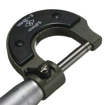 Outside External Metric Gauge Micrometer Machinist Measuring 0-25mm