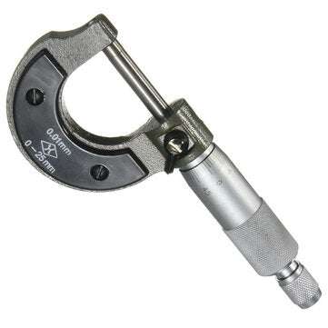 Outside External Metric Gauge Micrometer Machinist Measuring 0-25mm