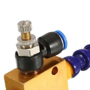 Mist Coolant Lubrication Spray System Cooling Sprayer For 8mm Air Pipe CNC Lathe