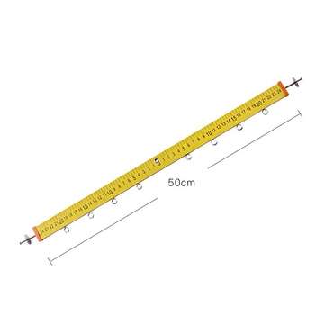 KEPU J21030 50cm Wooden Lever Ruler Straight Ruler Physical Mechanics Experimental Equipment Balance