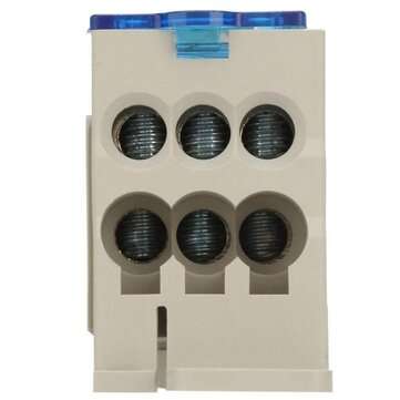 KK125A Terminal Block 1 Way in Many Out Din Rail High-current Power Distribution Box Universal Elect