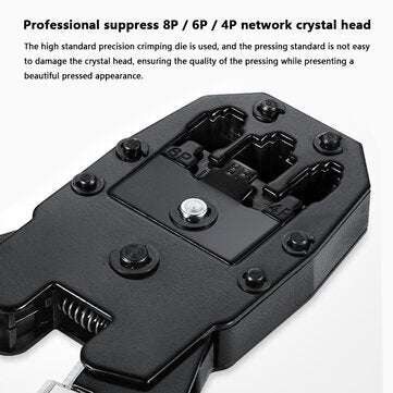 Handskit Network Cable Pliers Screwdriver Wire Stripper Tool Set with Cable Tester Spring Clamp Plie