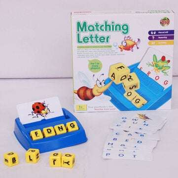 Letter Collocation Toy English Spelling Alphabet Letter Game Early Learning Educational Toy Kids Cre