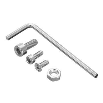 Mini T100 9V Aluminum Alloy Silver Smart Crawler Chassis Car Kit 5KG Max Load with Motors