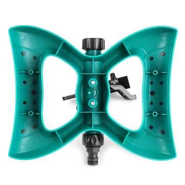 Lawn Sprinkler Automatic 360 Degree Irrigation Base Plant Watering Supplies 19.7ft