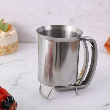 Handheld Batter Dispenser Stainless Steel Donut Cupcake Pancake Pastry Cake Tool