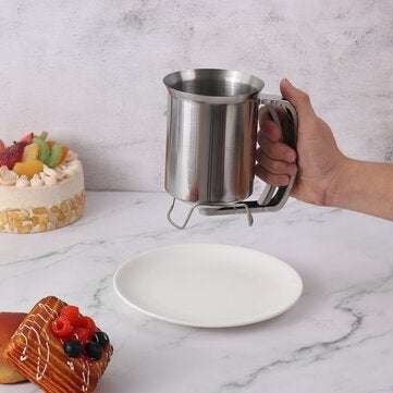 Handheld Batter Dispenser Stainless Steel Donut Cupcake Pancake Pastry Cake Tool