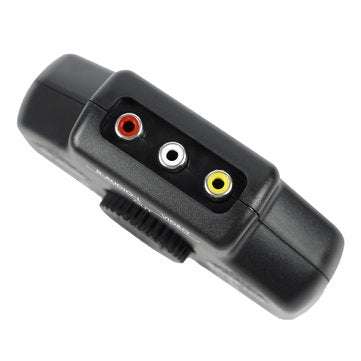 HUIYISHUN AV-2 Way Switch Selector for Audio Cable Video AV RCA Box Splitter XBox PS2