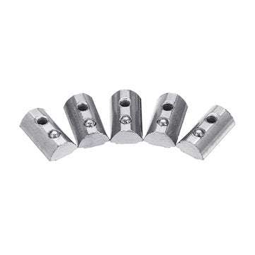 Machifit 10pcs 30M4 Spring Nut for 2020 Aluminum Profile Round Roll T Slot Elastic Nut