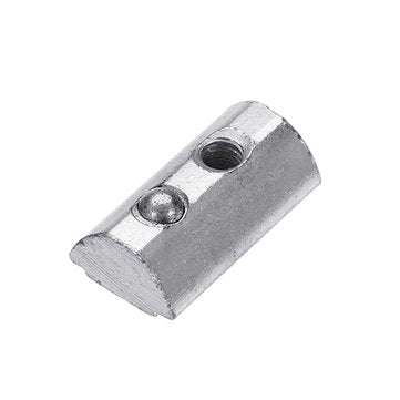 Machifit 10pcs 30M4 Spring Nut for 2020 Aluminum Profile Round Roll T Slot Elastic Nut