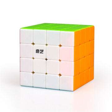 Qiyi 4*4*4 Magic Cube Touch Professional Beginner Speed Game Magic Cube Early ... (COLOR.: COLORFUL)