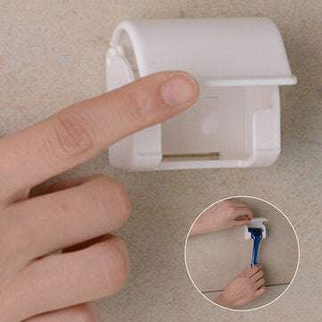 Honana Shaver Suction Cup Razor Rack Bathroom Sticky Razor Holder Shaver Hanging Storage Rack