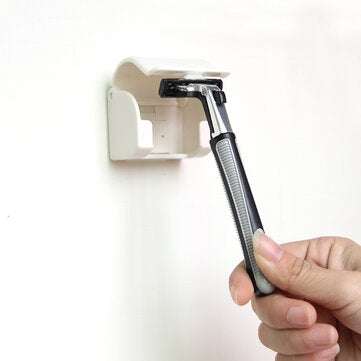Honana Shaver Suction Cup Razor Rack Bathroom Sticky Razor Holder Shaver Hanging Storage Rack