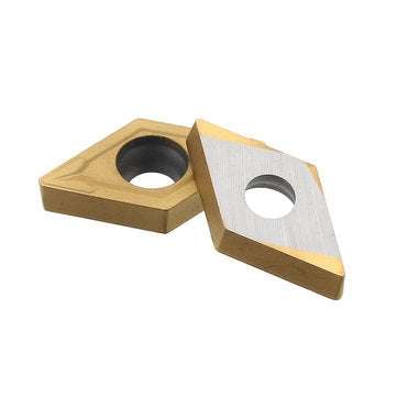 MACHIFIT 10pcs DCMT070204 VP15TF Internal Turning Tools Carbide Insert Cutting Tool  CNC Lathe Tools