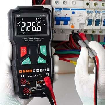 FY19S High Speed Intelligent True RMS Digital Multimeter High Precision 10000 Counts Display Automat